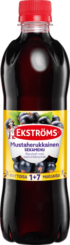 Ekströms mustaherukkainen sekamehutiiviste 0,5l｜Ekströms 黑加仑混合浓缩汁 0,5l