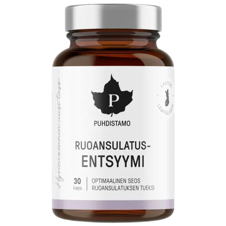 Puhdistamo Ruoansulatusentsyymi 30粒-Puhdistamo 消化酶 30 粒