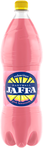 Hartwall Jaffa 粉红柠檬水无糖汽水 1,5 l｜Hartwall Jaffa Pink Lemonade Sokeriton virvoitusjuoma 1,5 l