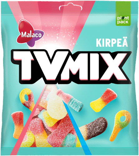 Malaco TV Mix 酸味糖果混合装 280g｜Malaco TV Mix Kirpeä makeissekoitus 280g