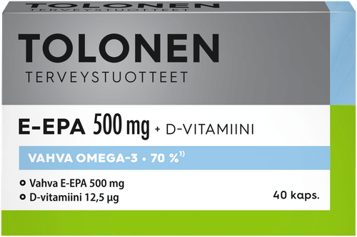 Tolonen E-EPA鱼油胶囊500毫克 40kaps