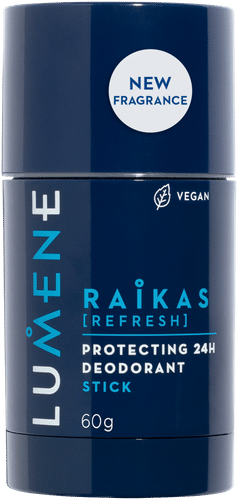 Lumene Men RAIKAS 24小时防护止汗露 60 g｜Lumene MEN RAIKAS 24H Suojaava Deodorantti 60 g