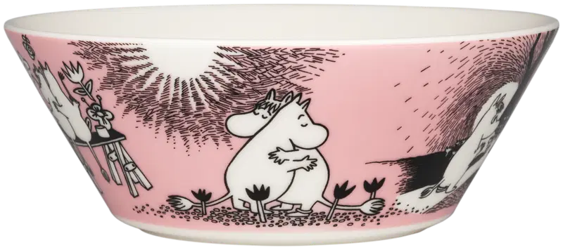 Moomin Arabia 姆明碗 15cm 心之友｜Moomin Arabia Muumi kulho 15cm Sydänystävät