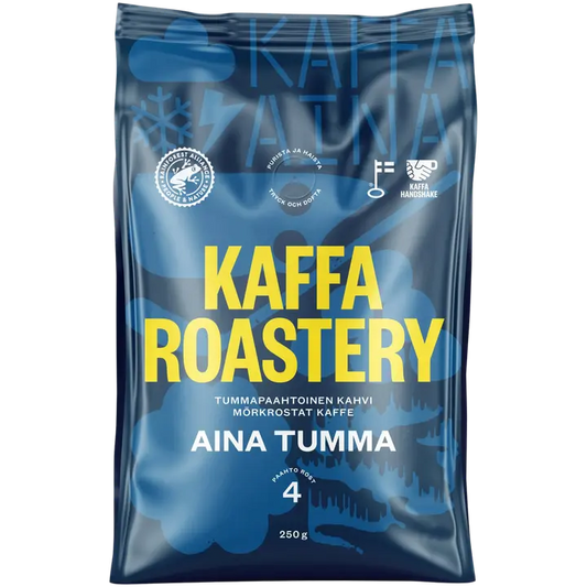 Kaffa Roastery Aina Tumma suodatinjauhettu kahvi 250g｜Kaffa Roastery 始终深色过滤研磨咖啡 250g