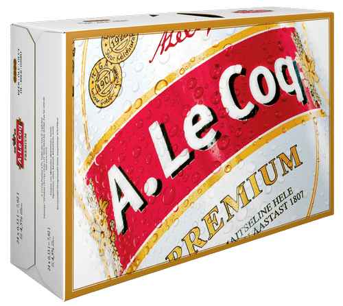 A. Le Coq 24 x A. Le Coq Premium饮品 4.5% 0.33升罐装整箱