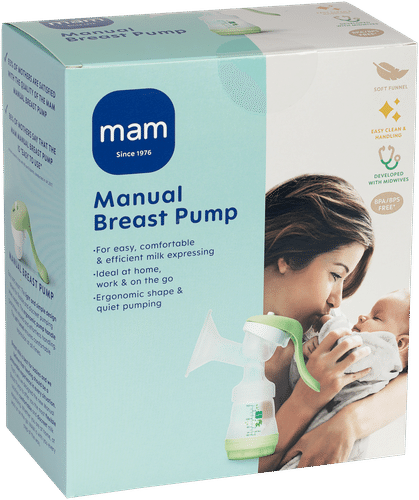 MAM 手动吸奶器｜MAM Manual käsikäyttöinen rintapumppu