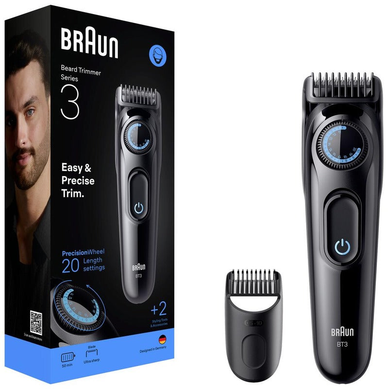 Braun 3系造型器 BT 3500 黑/蓝 胡须修剪器｜Braun Series 3 Styler BT 3500 Black/Blue Partatrimmeri