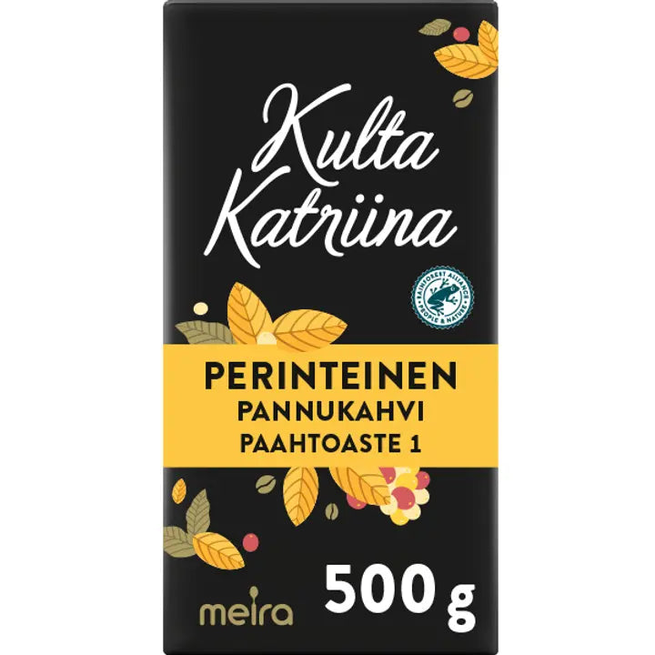 Kulta Katriina Perinteinen pannukahvi RAC 500g｜Kulta Katriina 传统平底锅咖啡 RAC 500g