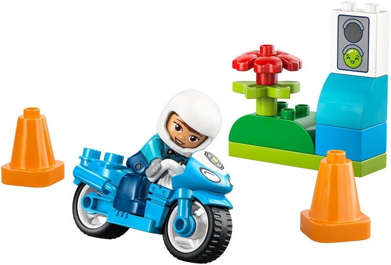 LEGO 得宝小镇10471蓝色警用摩托车｜LEGO® DUPLO Town 10471 Sininen poliisimoottoripyörä