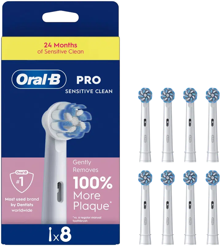 Oral-B PRO Sensitive Clean 替换刷头 8kpl