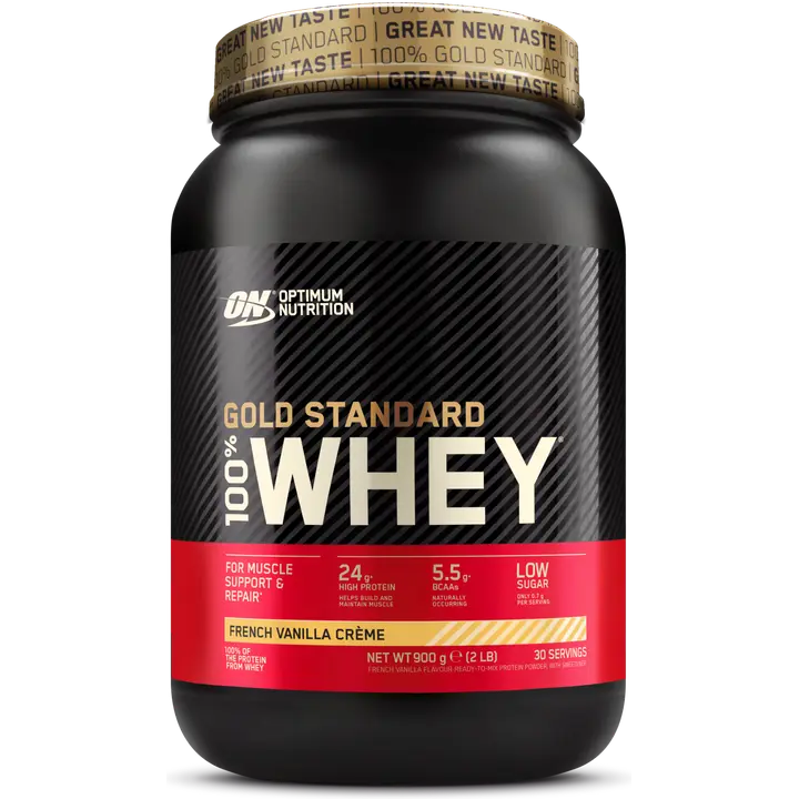 100% Whey Gold Standard Nutrition Vanilla 900g-100% Whey Gold Standard 营养香草 900g