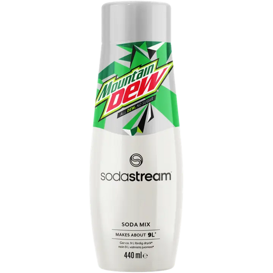 SodaStream Mountain Dew Diet -juomatiiviste 440ml｜SodaStream Mountain Dew 浓缩饮料 440ml