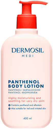 Dermosil MEDI 泛醇身体乳 400 ml｜Dermosil medi pantenoli vartalovoide 400 ml