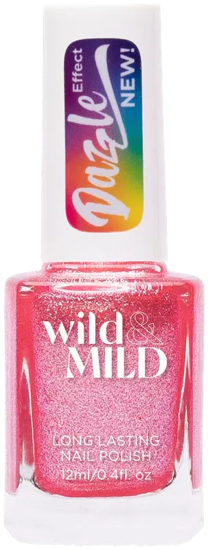 Wild&Mild Dazzle Effect 指甲油 DA04 美丽承诺 12 ml｜Wild&Mild Dazzle Effect nail polish DA04 Pretty Promise 12 ml