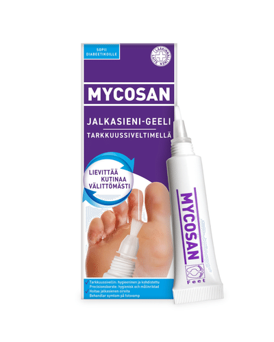 Mycosan 足癣凝胶（带精细刷头）
