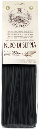 Morelli 黑色带状意面 250g｜Morelli musta nauhapasta 250g