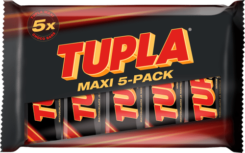 Tupla 5包装Tupla Maxi巧克力棒 250g