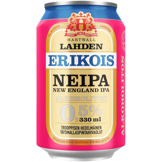 Lahden Erikois NEIPA olut 0,5% 0,33 l｜Lahden Erikois 内帕饮料 0.5% 0,33 l