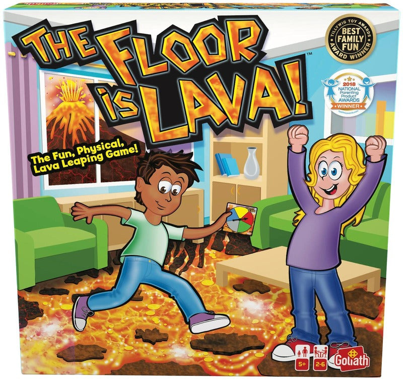 Goliath Floor Is Lava - 地板是熔岩 - 游戏｜Floor Is Lava - Lattia On Laavaa -Peli