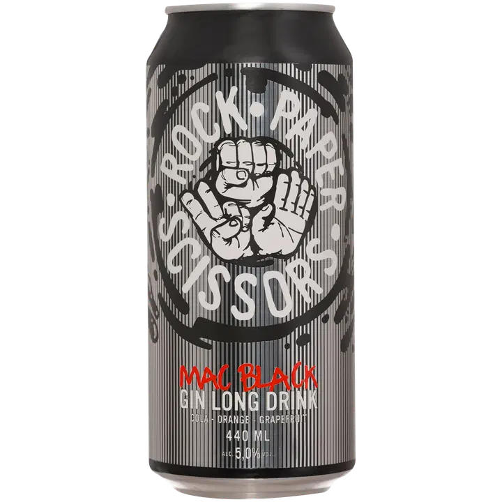 RPS Mac Black Gin Long Drink 5,0% 0,44l｜RPS Mac 黑GIN长饮 5.0% 0,44l
