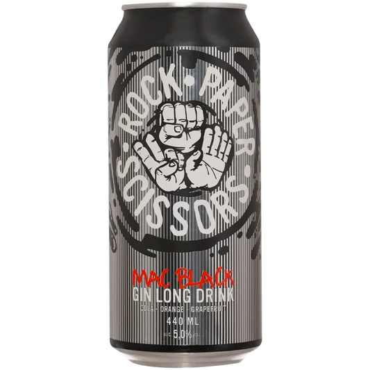 RPS Mac Black Gin Long Drink 5,0% 0,44l｜RPS Mac 黑GIN长饮 5.0% 0,44l