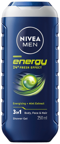 NIVEA Men 250ml 能量沐浴露