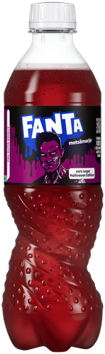 Fanta Halloween Zero 碳酸饮料塑料瓶 0,5 L