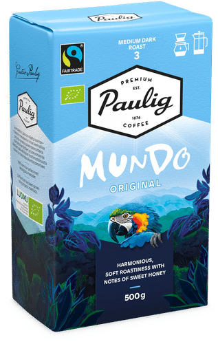 Paulig Mundo Original 有机咖啡过滤研磨 500g