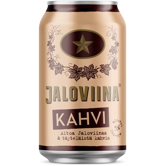 Jaloviina Kahvi 5% 33cl CAN｜Jaloviina 咖啡 5% 33cl 罐装