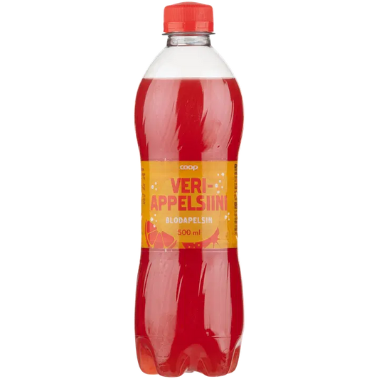 Coop veriappelsiini virvoitusjuoma 0,5l｜Coop 血橙软饮料 0,5l