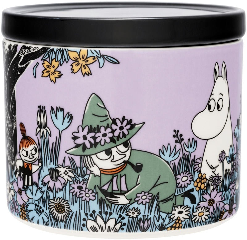 Moomin Arabia 姆明心朋友 罐子 0,7L｜Moomin Arabia Muumi Sydänystävät purkki 0,7L
