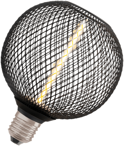 OSRAM LED装饰灯 Decor Straw Globe 125mm 3.5W 110lm 1800K E27 黑色