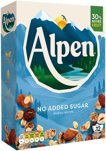 Alpen 560g makeuttamaton mysli｜Alpen 560克无甜味麦片