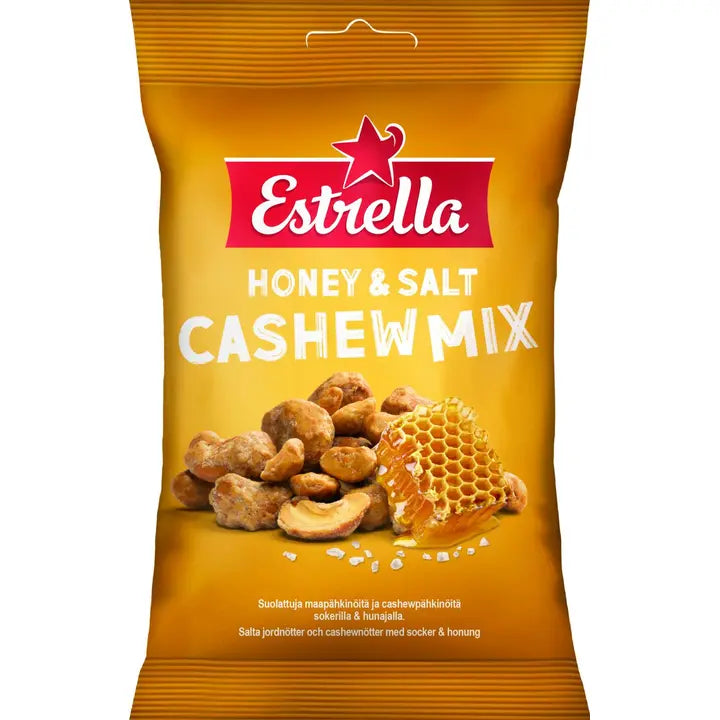 Estrella Honey & Salt Cashew Mix 140g-Estrella 蜂蜜盐腰果混合物 140g