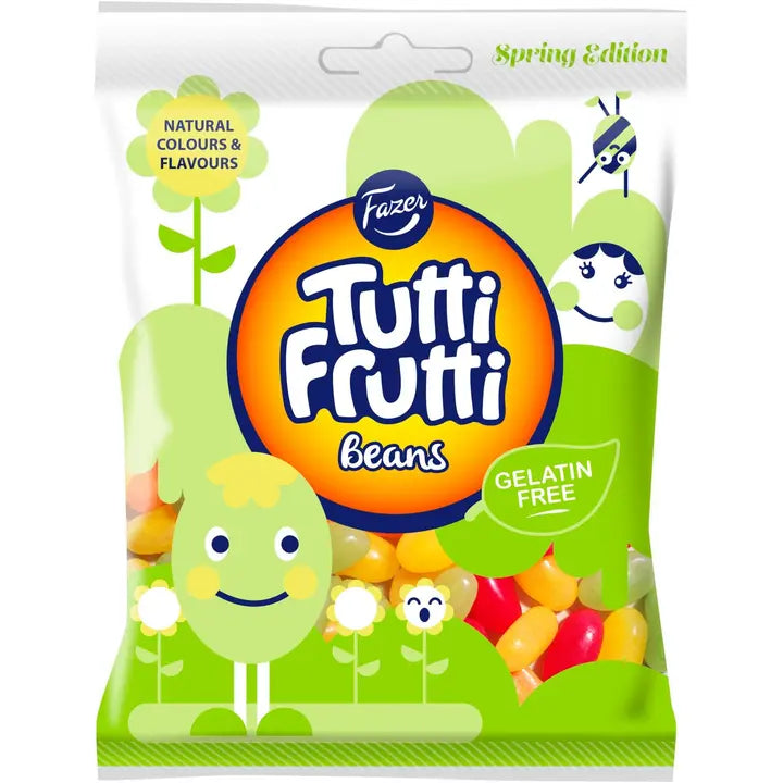 Fazer Tutti Frutti Beans karkkipussi 130g