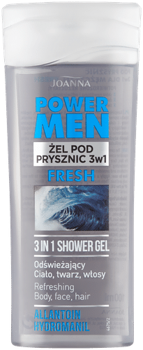 POWER MEN 三合一清新沐浴露 100ml｜Power Men 3 in 1 suihkugeeli fresh 100ml