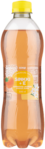 Coop 杏茉莉锌+维生素E碳酸饮料 0,5l
