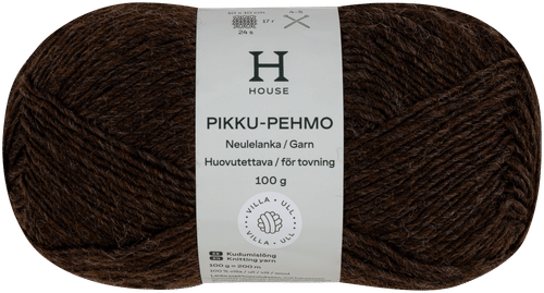 House 羊毛线 Pikku pehmo 100克 深棕 200090