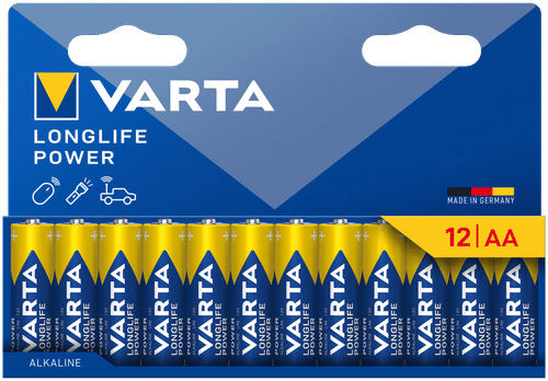 Varta Longlife Power AA 电池 12节装