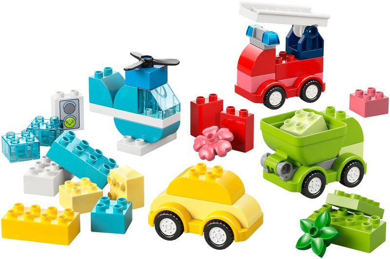 LEGO 得宝我的第一套10474创意车辆｜LEGO® DUPLO My First 10474 Luovat ajoneuvot