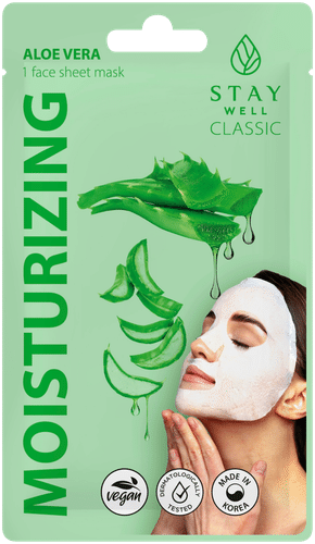 STAY Well Classic 芦荟保湿面膜｜Stay WELL Classic Mask Aloe Moisturizing