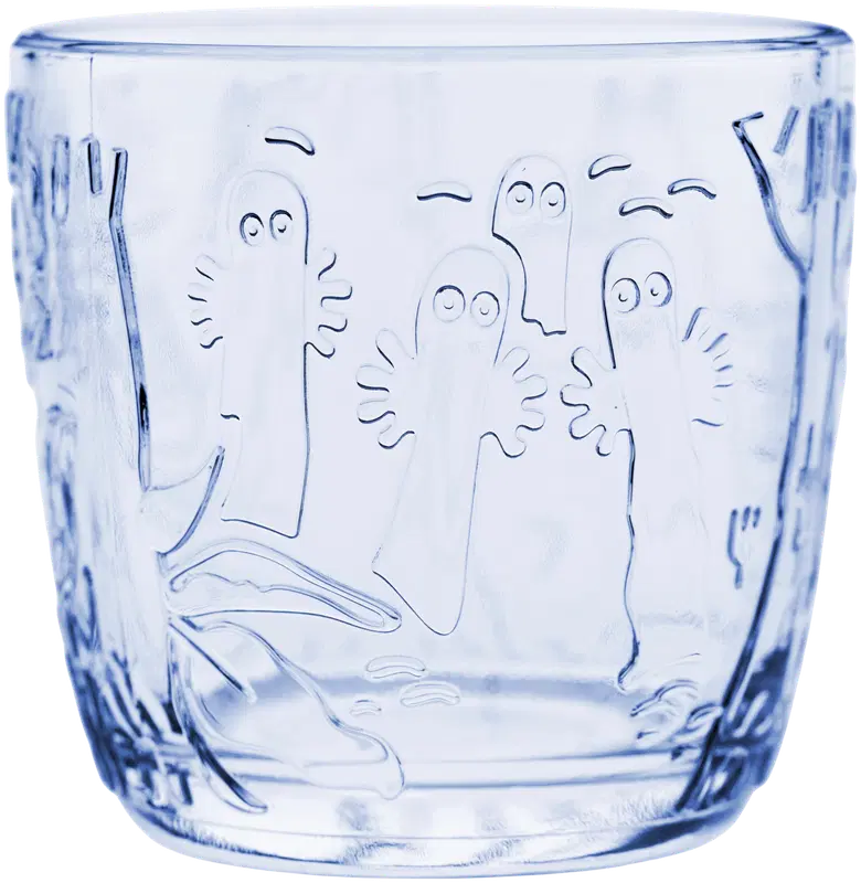 Moomin Arabia 姆明水杯 28厘升 水蓝色 2kpl｜Moomin Arabia Muumi juomalasi 28cl vedensininen 2kpl