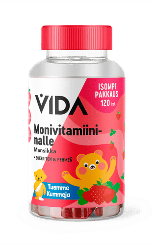 Vida 多种维生素小熊草莓味120片 240 g