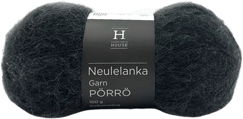 House 马海毛-羊毛-腈纶线 Pörrö 100克 深灰色23328