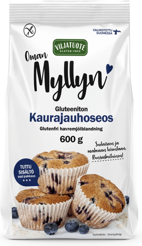 Virtasalmen Viljatuote Gluteeniton Kaurajauhoseos 600g｜Virtasalmen Viljatuote 无麸质燕麦混合粉 600g