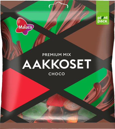 Malaco Aakkoset 巧克力糖果混合装 280g｜Malaco Aakkoset Choco makeissekoitus 280g