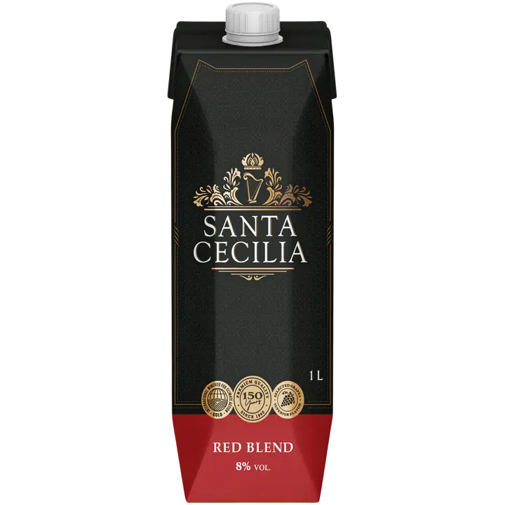 Santa Cecilia Red Blend 8 til-% 1L tetra｜Santa Cecilia 红色混合 8 vol% 1L 四