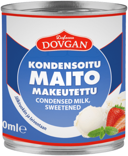 Dovgan Kondensoitu maito, makeutettu 397g｜Dovgan 甜炼乳 397g