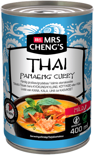 Mrs Cheng's 泰式帕能咖喱即食酱 400 ml｜Mrs Cheng's Thai Panaeng Curry ateriakastike 400 ml