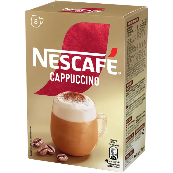 Nescafé Cappuccino 100g erikoispikakahvi｜Nescafé 卡布奇诺100g特级速溶咖啡